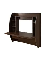 Prepac Floating Desk with Storage