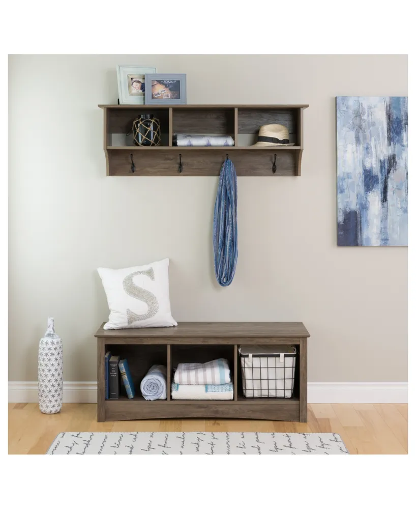 Prepac 48" Wide Hanging Entryway Shelf