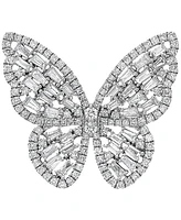 Effy Diamond Butterfly Ring (1-3/8 ct. t.w.) in 14k White Gold