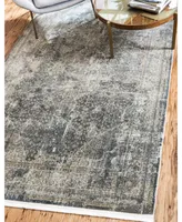 Bayshore Home Kenna Ken1 Dark Gray 5' 5" x 8' Area Rug