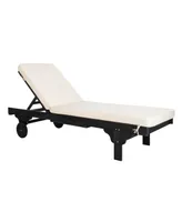 Newport Chaise Lounge Chair With Side Table