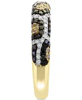 Effy Multi-Color Diamond Ring (3/8 ct. t.w.) 14k Gold