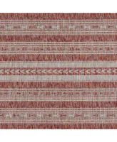 Novogratz Villa Vi-04 Copper 2'7" x 7'6" Runner Outdoor Area Rug