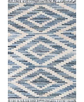 Novogratz California Cal-2 Blue 2' x 3' Area Rug