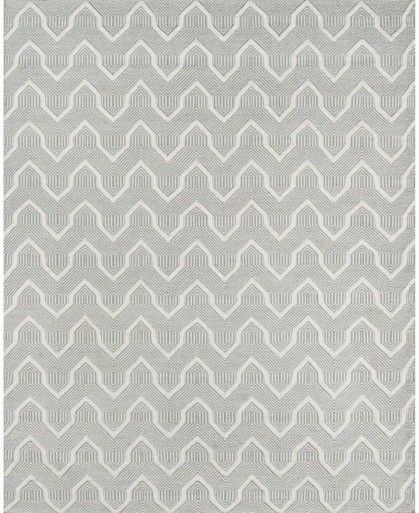 Erin Gates Langdon Lgd-1 Prince Gray 3'9" x 5'9" Area Rug