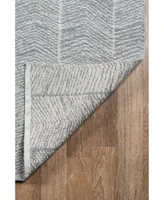 Erin Gates Easton Eas-2 Machine-Washable Congress Gray 3'6" x 5'6" Area Rug