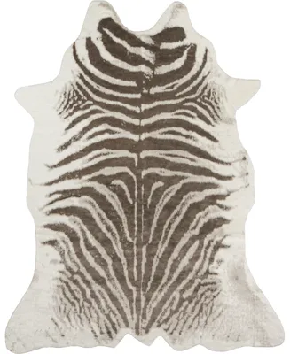 Erin Gates Acadia Aca-1 Zebra 5'3" x 7'10" Area Rug