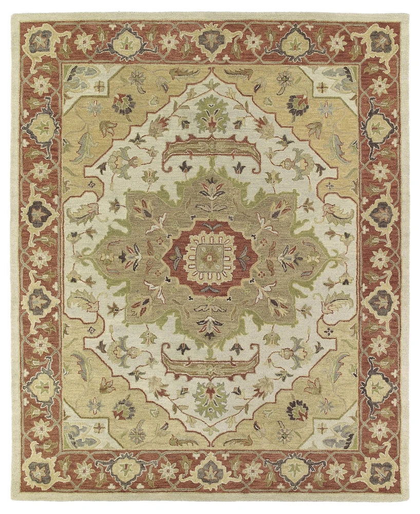 Kaleen Solomon Micah-54 Gold 2' x 3' Area Rug