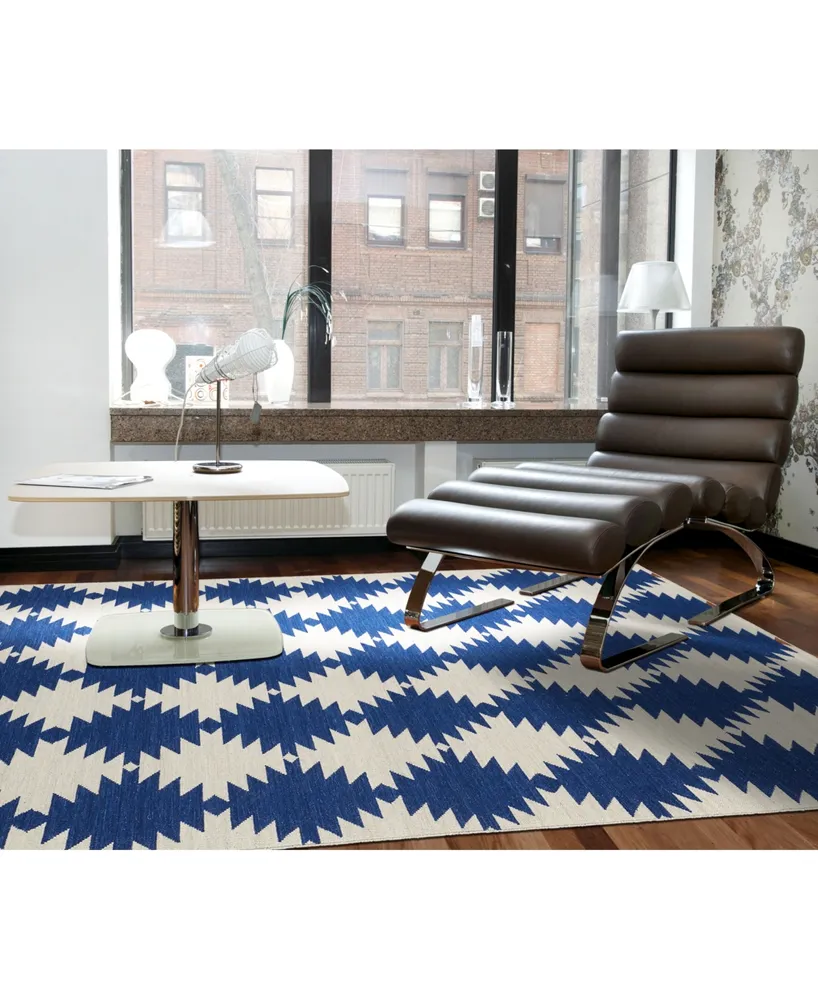 Kaleen Nomad NOM02-22 Navy 8' x 10' Area Rug