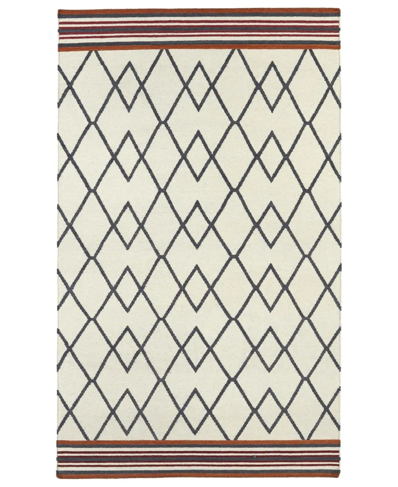 Kaleen Nomad NOM03-01 Ivory 5' x 8' Area Rug