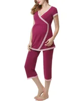 Kimi & Kai Cindy Maternity Nursing Pajama Set