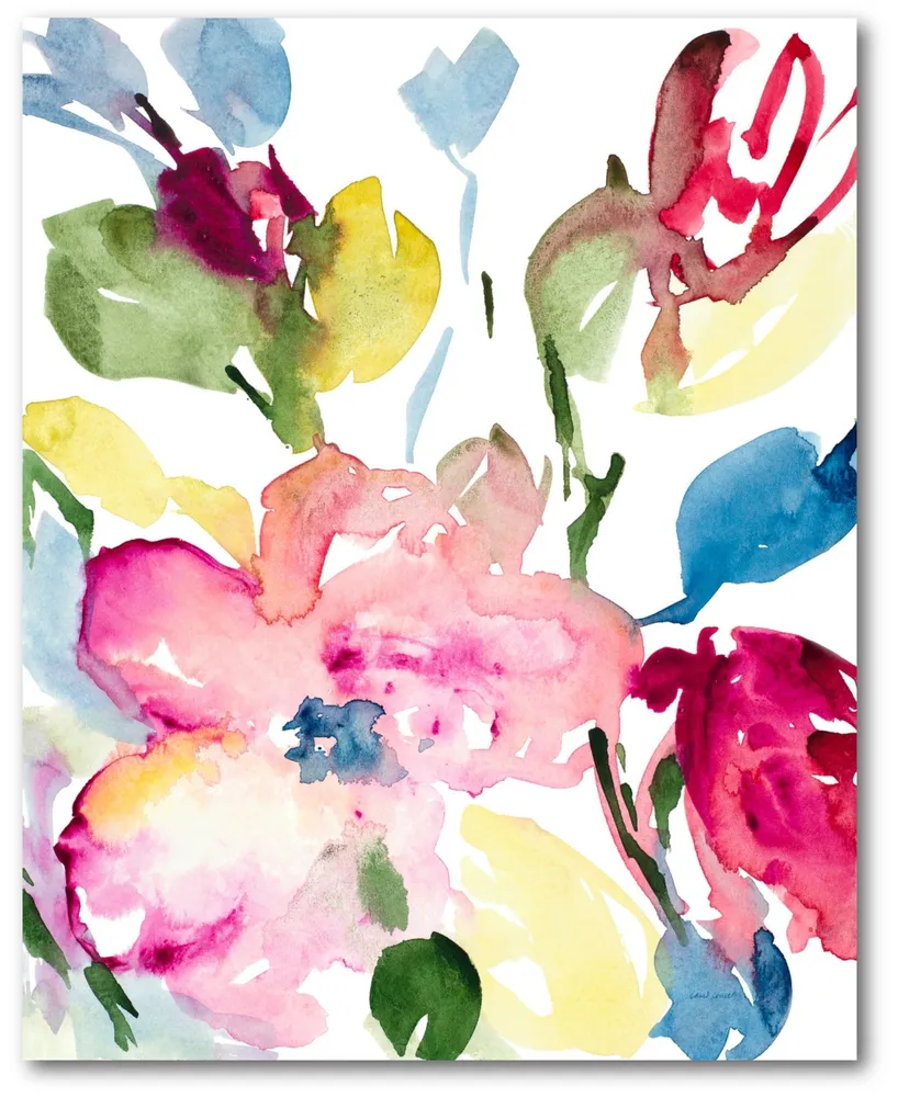 Courtside Market Spring Flowers 16" x 20" Gallery-Wrapped Canvas Wall Art