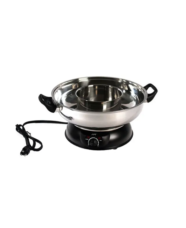 SPT Sr-34BWC-450E Countertop Commercial Wok & Wok - Stainless Steel