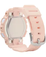 Baby-g Women's Analog-Digital Blush Resin Strap Watch 43.4mm