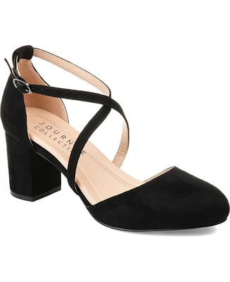 Journee Collection Women's Foster Crisscross Heels