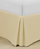 Home Basic Easy Fit Microfiber Pleated 14" Cal King Bedskirt