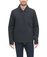 Tommy Hilfiger Men's Classic Front-Zip Filled Micro-Twill Jacket