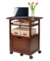 Piper Work Cart/Printer Stand with Key Board