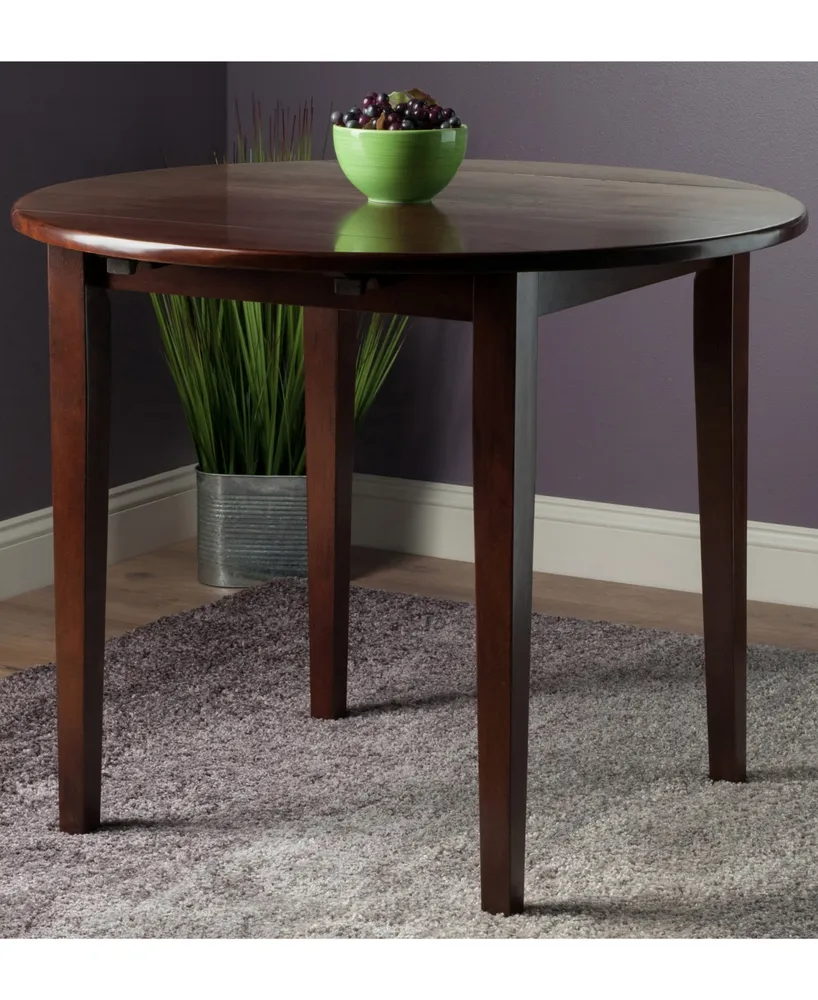 Clayton 36" Round Drop Leaf Table