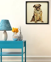 Empire Art Direct 'My Puggy' Dimensional Collage Wall Art - 25" x 25''