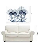 Empire Art Direct 'Nodding Pincushions' Frameless Free Floating Tempered Glass Panel Graphic Wall Art - 32" x 48''