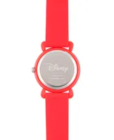 EwatchFactory Boy's Disney Toy Story 4 Woody Red Plastic Time Teacher Strap Watch 32mm