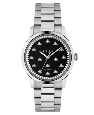 Gucci Unisex Swiss Automatic Stainless Steel Bracelet Watch 38mm