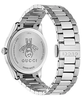 Gucci Men's Swiss G-Timeless Stainless Steel Bracelet Watch 38mm, Created for Macy's