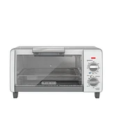 Black & Decker Crisp N' Bake Air Fry 4 Slice Toaster Oven TO1785SG