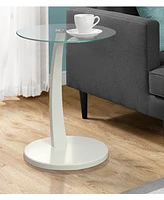 Monarch Specialties End Table/Snack Table