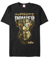 Marvel Men's Avengers Infinity War The Gauntlet of Infinite Power Short Sleeve T-Shirt