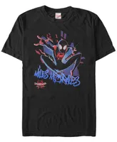 Marvel Men's Spider-Man Into The Spiderverse Miles Morales Short Sleeve T-Shirt