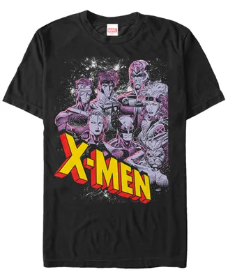 Marvel Men's Comic Collection Vintage X-Men Team Logo Short Sleeve T-Shirt