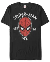 Marvel Men's Comic Collection Spider-Man Established 1962 Short Sleeve T-Shirt