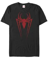Marvel Men's Spider-Man Spider Chest Logo Costume Short Sleeve T-Shirt