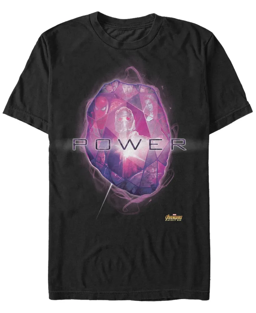 Marvel Men's Avengers Infinity War The Power Stone Short Sleeve T-Shirt