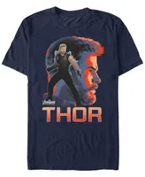 Marvel Men's Avengers Infinity War The Asgardian Thor Pop Art Posed Profile Short Sleeve T-Shirt