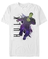 Marvel Men's Avengers Galaxy Painted Hulk Short Sleeve T-Shirt