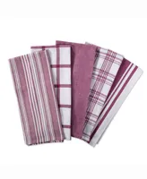 Assorted Woven Dishtowel, Set of 5