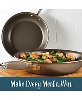 Anolon Advanced Home Hard-Anodized Nonstick Skillet Set, 2 Piece