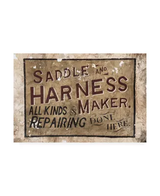 Philippe Hugonnard Made in Spain Wild West Sign Iii Canvas Art