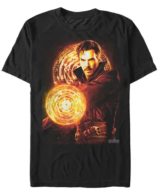 Marvel Men's Avengers Infinity War Doctor Strange Glowing Power Short Sleeve T-Shirt