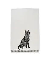 Design Imports Asst Dog Prints Dishtowel Set of 2