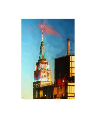 Philippe Hugonnard Top of the Empire State Building Canvas Art