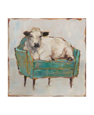 Ethan Harper Moo-ving in I Canvas Art - 36.5" x 48"