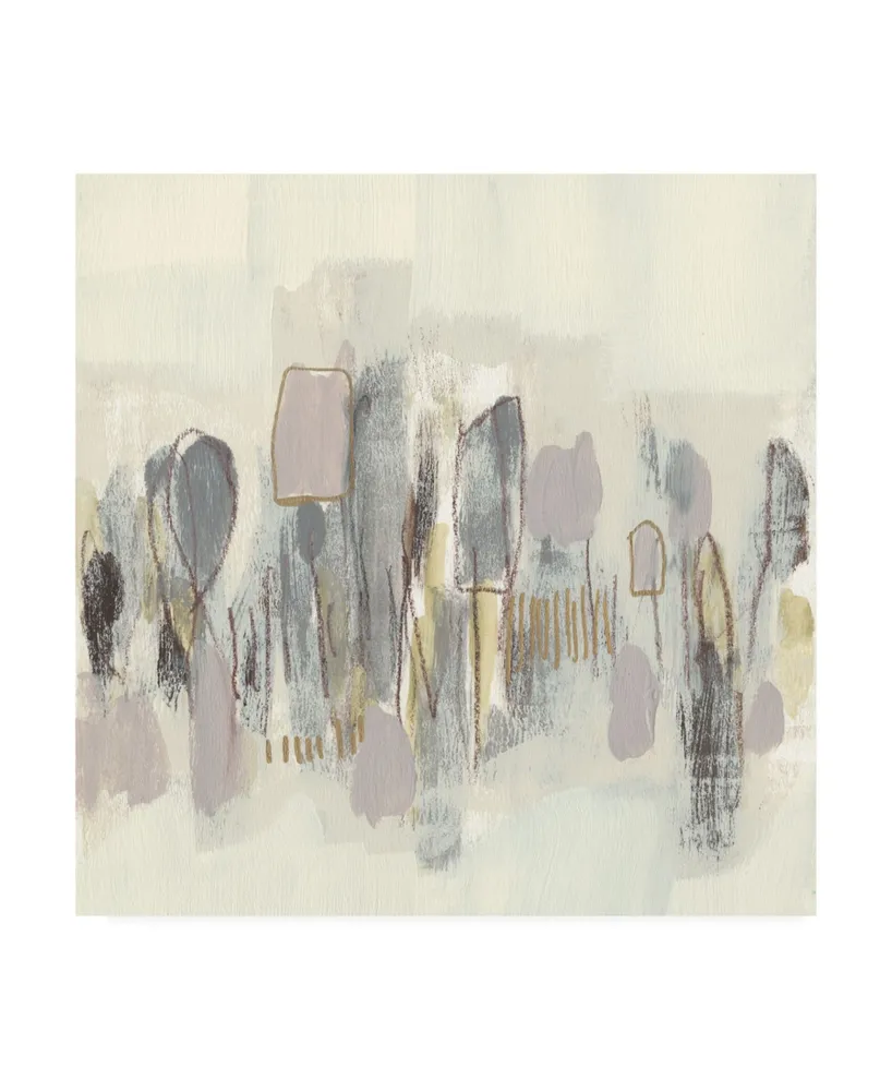 Jennifer Goldberger Neutral Shapes I Canvas Art