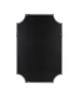 Kate and Laurel Hogan Framed Scallop Wall Mirror - 24" x 36"