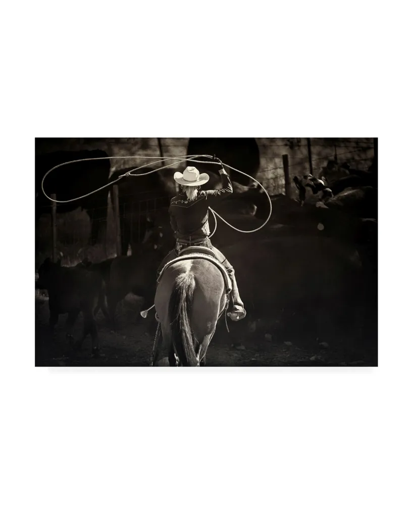 Lisa Dearin American Cowgirl Canvas Art