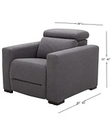 Closeout! Nevio 39" Fabric Power Recliner, Created for Macy's