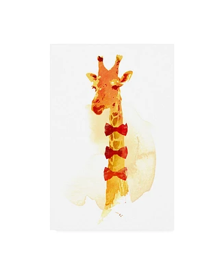 Robert Farka Elegant Giraffe Canvas Art - 19.5" x 26"